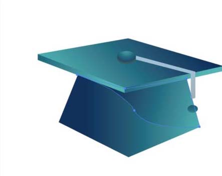 ai怎么画毕业博士帽