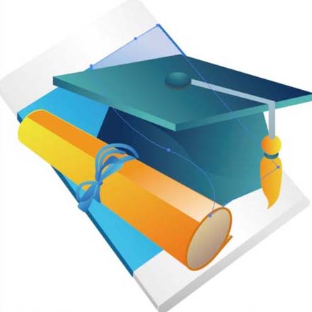 ai怎么画毕业博士帽