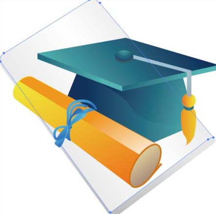 ai怎么画毕业博士帽