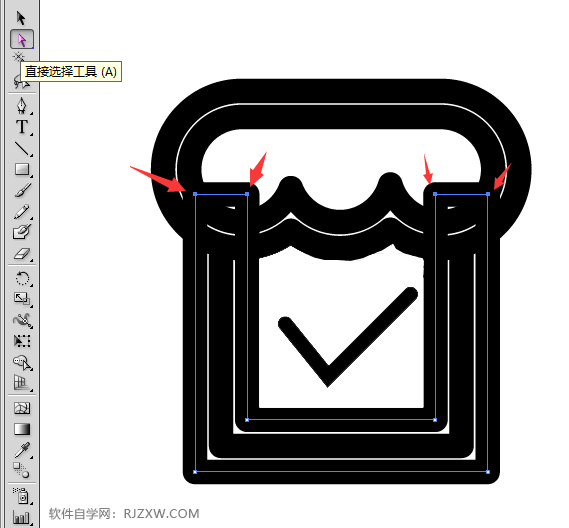 ai怎么设置形状出血