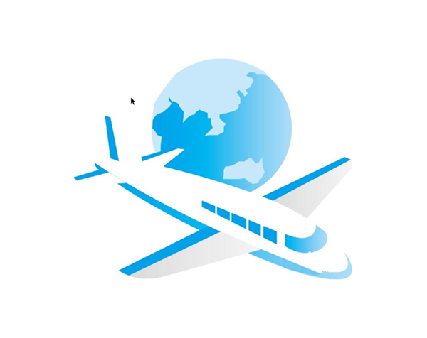 ai怎么绘制航空物流素材