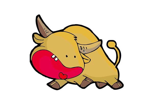 ai怎么画金牛座图案