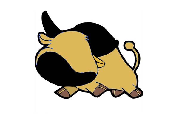 ai怎么画金牛座图案