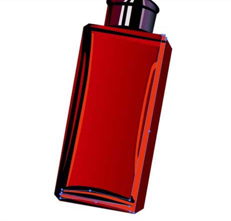 ai怎么画香水瓶图案