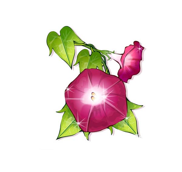 ai怎么画牵牛花图案