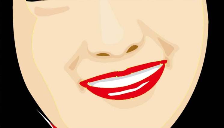 ai怎么画拿明片的女孩