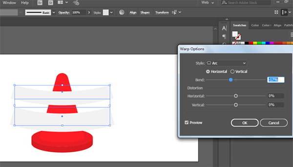 ai怎么画交通锥