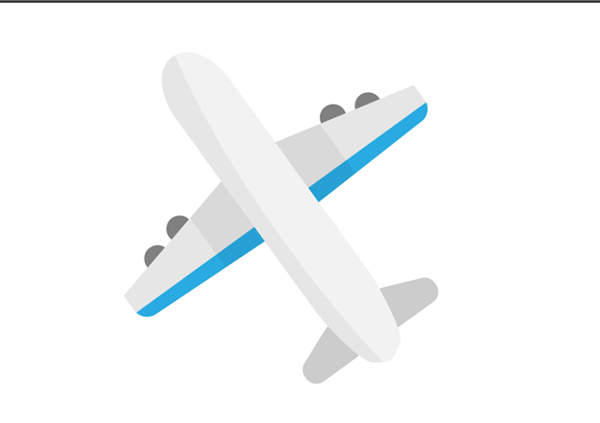 ai怎么画飞机图案