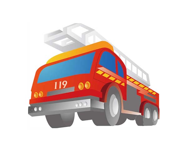 ai怎么画消防车