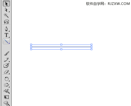 ai怎么把直线变成虚线