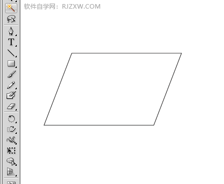 ai矩形变平行四边形