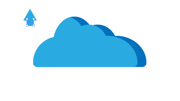 ai怎么设计云上传下载标志