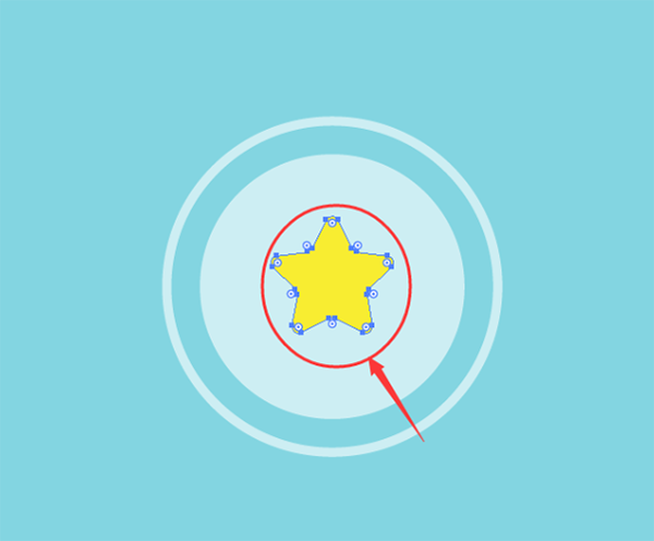 ai怎么画卡通星素材