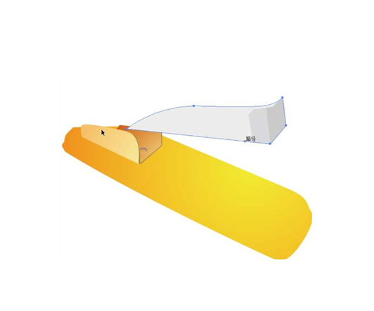 ai怎么画订书机素材