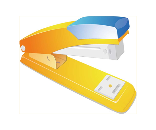 ai怎么画订书机素材