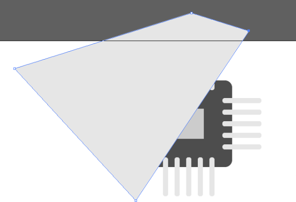 ai怎么画电脑芯片