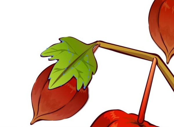 ai怎么画新鲜灯笼果