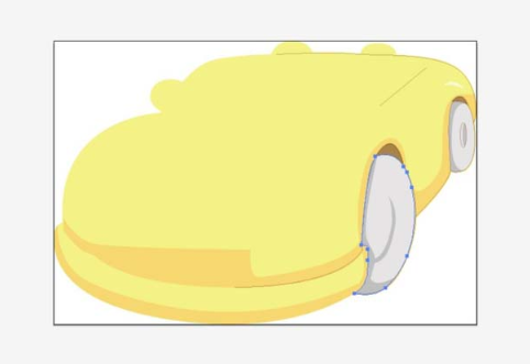 ai怎么画儿童玩具汽车