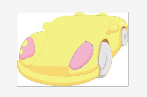 ai怎么画儿童玩具汽车