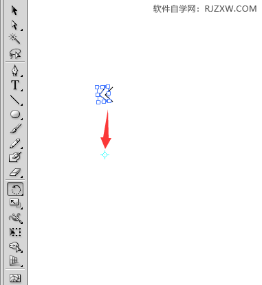 ai怎么旋转线条