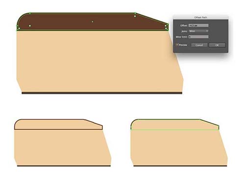 AI如何制作出房屋矢量插画