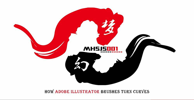 Ai怎么转曲设计梦幻LOGO