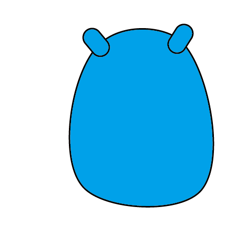 ai怎么画河马头像