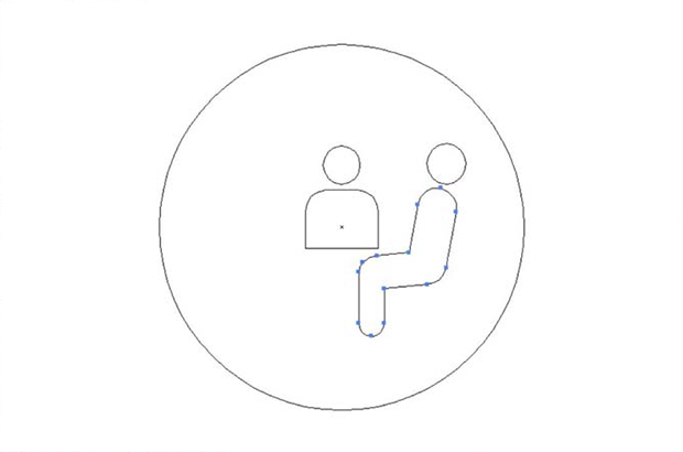 ai怎么画公共设施图标