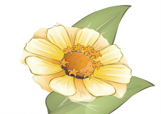 ai怎么画紫薇花的形状