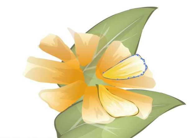 ai怎么画紫薇花的形状