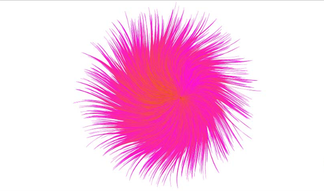 ai怎么画毛茸茸