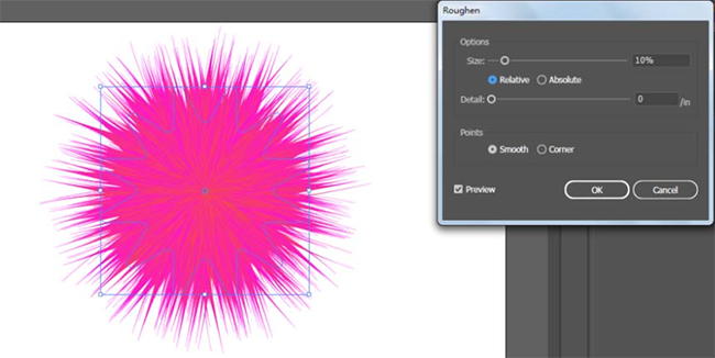 ai怎么画毛茸茸