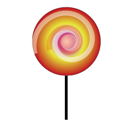 AI怎么画棒棒糖