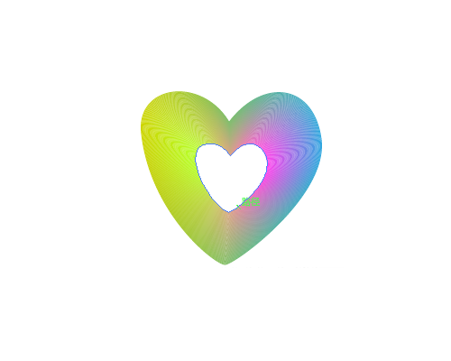 怎么绘制线性渐变的心形