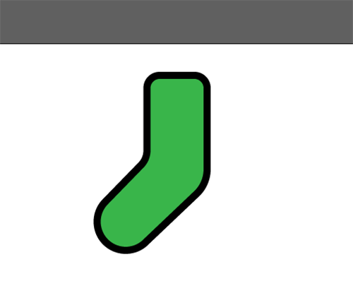 袜子怎么画简笔画