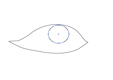 AI怎么画眼睛矢量图