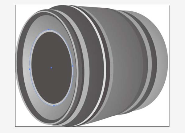 AI怎么画定焦镜头图案