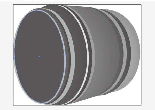 AI怎么画定焦镜头图案