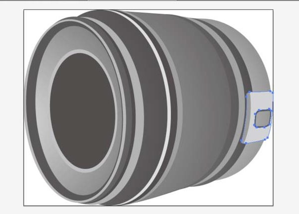 AI怎么画定焦镜头图案