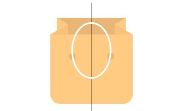 AI怎么画纸质购物袋