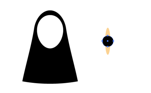 AI怎么画无脸男头像