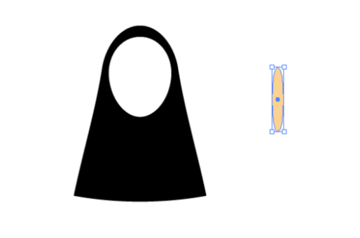 AI怎么画无脸男头像