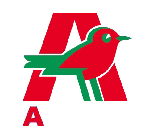 AI怎么设计A字母与鸟组合的LOGO