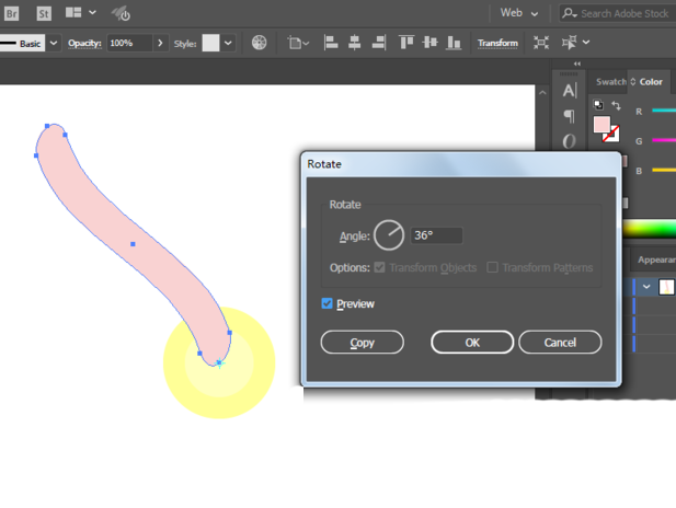 AI怎么画夹竹桃花
