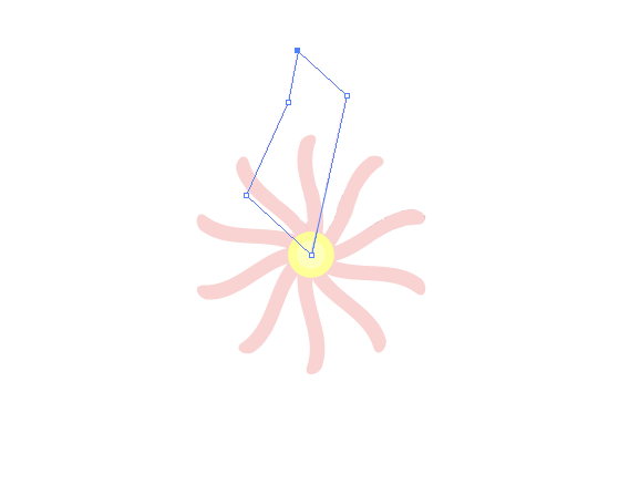 AI怎么画夹竹桃花