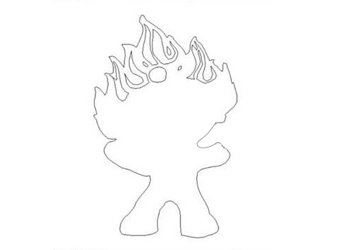 AI格式的福娃画法步骤