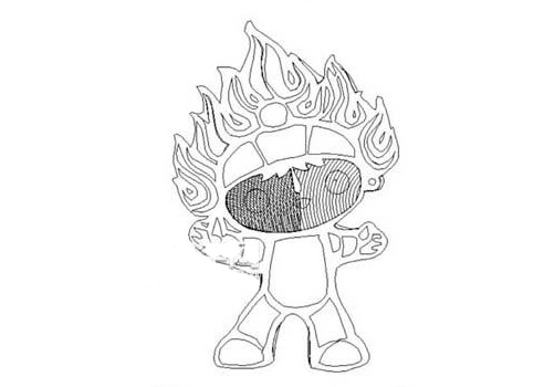 AI格式的福娃画法步骤