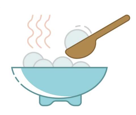 AI怎么画一碗汤圆简笔画