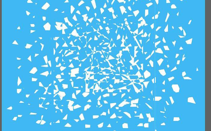 ai怎么做碎片效果