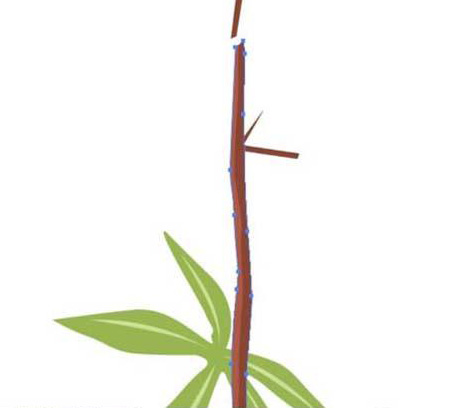 ai怎么绘制鲜花盆栽